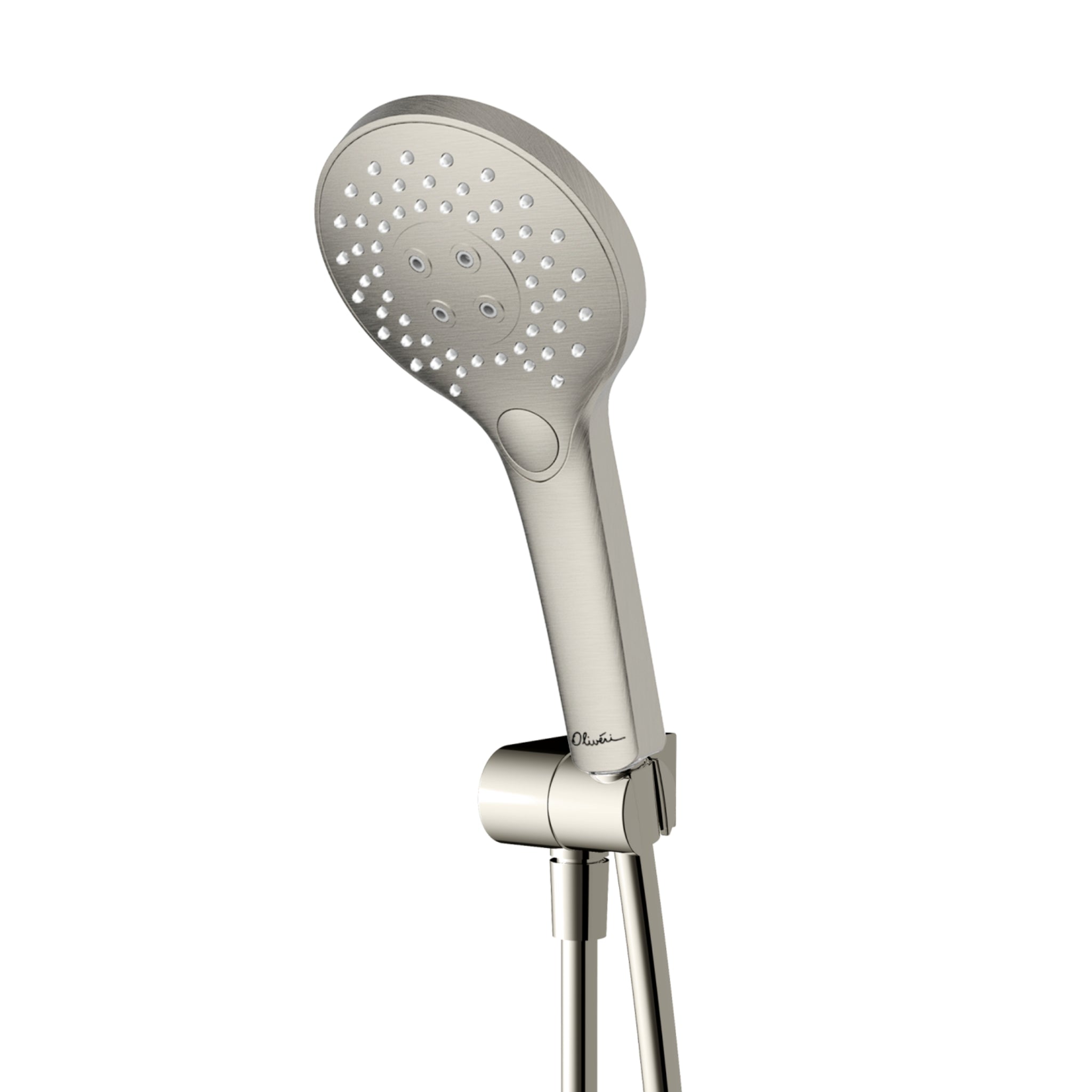 OLIVERI ROME HAND SHOWER WITH BRACKET BRUSHED NICKEL
