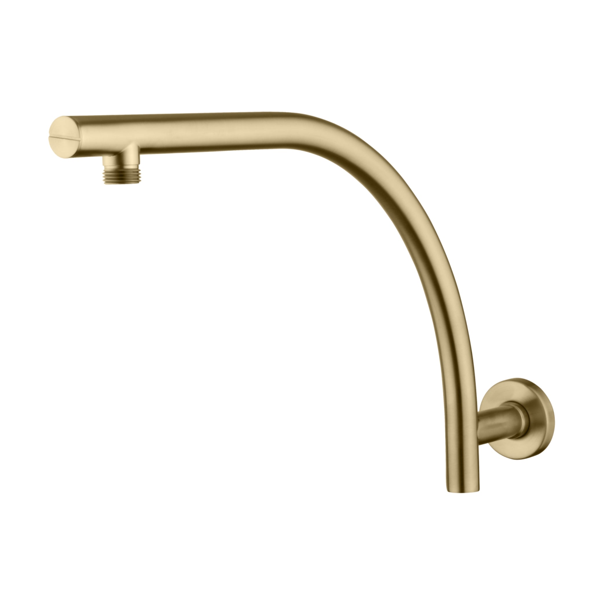 OLIVERI ROME RAISED WALL MOUNTED SHOWER ARM 400MM CLASSIC GOLD