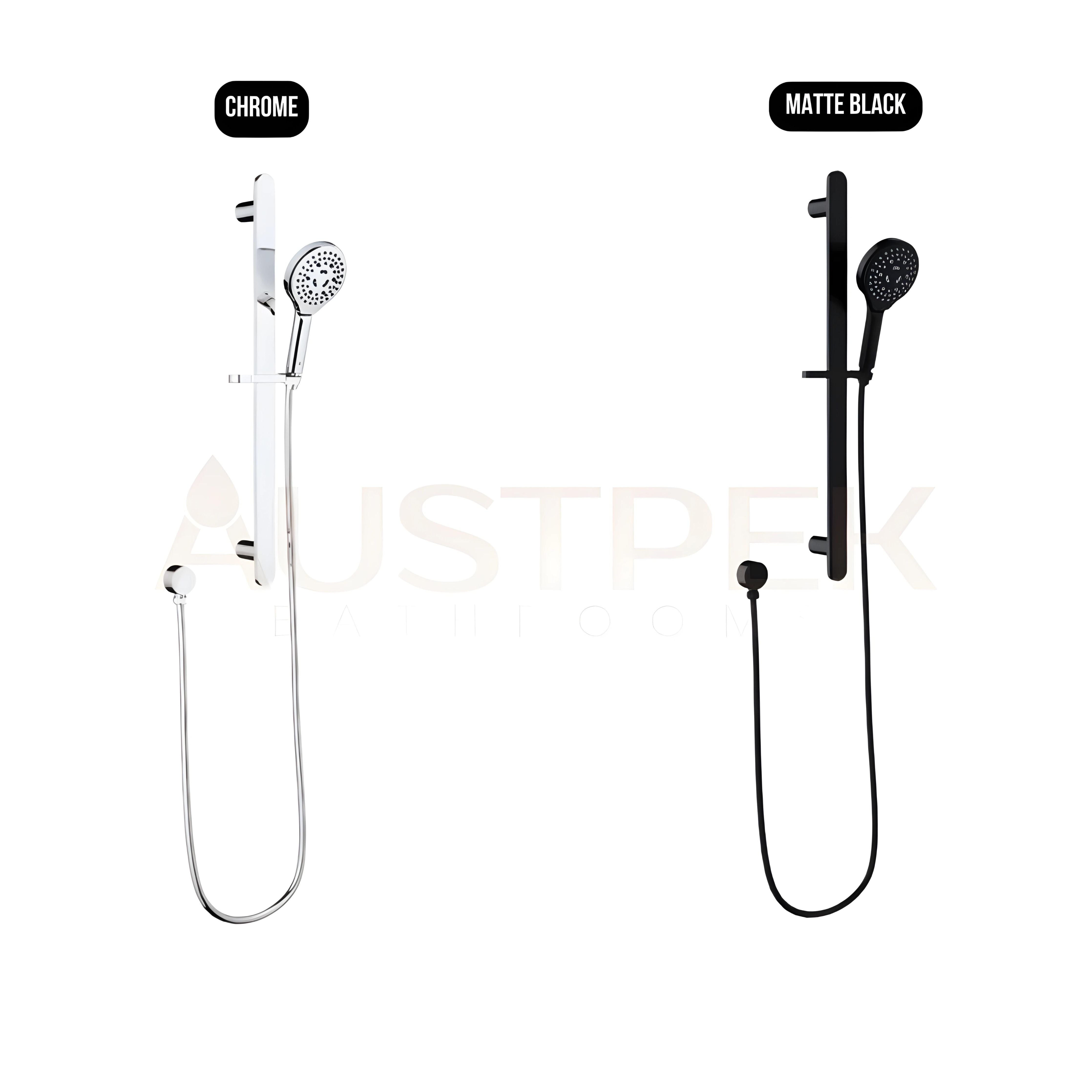 IKON KARA RAIL SHOWER SET CHROME