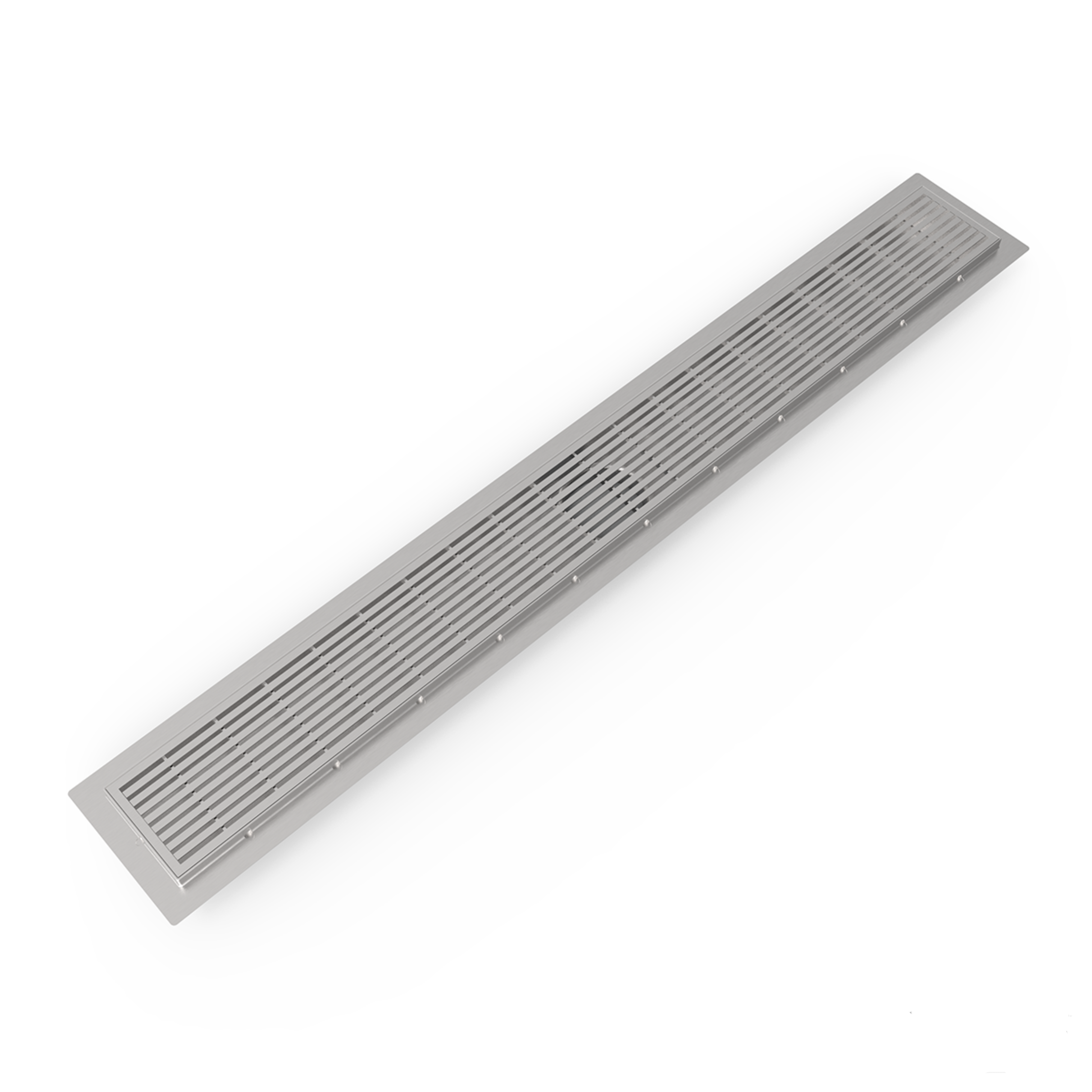 BELLA VISTA ZENON AU-PATTERN SHOWER GRATE STAINLESS STEEL (AVAILABLE IN MULTIPLE SIZES)