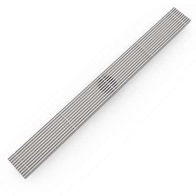 BELLA VISTA BUILDERS AU-PATTERN SHOWER GRATE STAINLESS STEEL (AVAILABLE IN MULTIPLE SIZES)