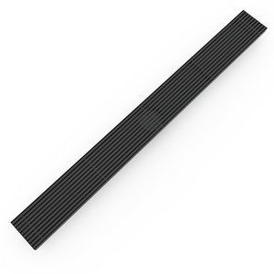 BELLA VISTA BUILDERS AU-PATTERN SHOWER GRATE BLACK (AVAILABLE IN MULTIPLE SIZES)