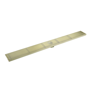BELLA VISTA BUILDERS AU-PATTERN SHOWER GRATE FRENCH GOLD (AVAILABLE IN MULTIPLE SIZES)