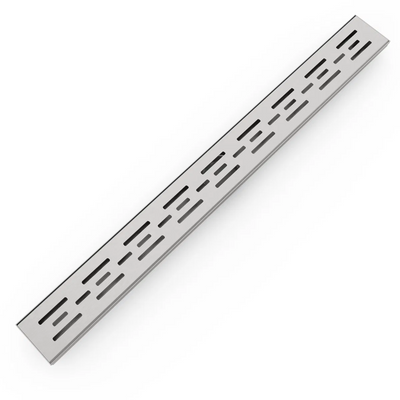 BELLA VISTA PROJECT MTW-PATTERN SHOWER GRATE STAINLESS STEEL (AVAILABLE IN MULTIPLE SIZES)