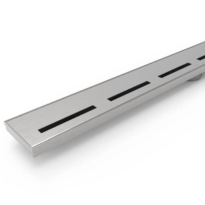 BELLA VISTA PROJECT SLT-PATTERN SHOWER GRATE STAINLESS STEEL (AVAILABLE IN MULTIPLE SIZES)