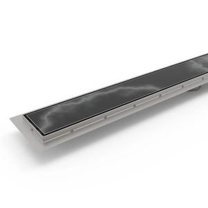 BELLA VISTA ZENON TILE INSERT SHOWER GRATE STAINLESS STEEL (AVAILABLE IN MULTIPLE SIZES)