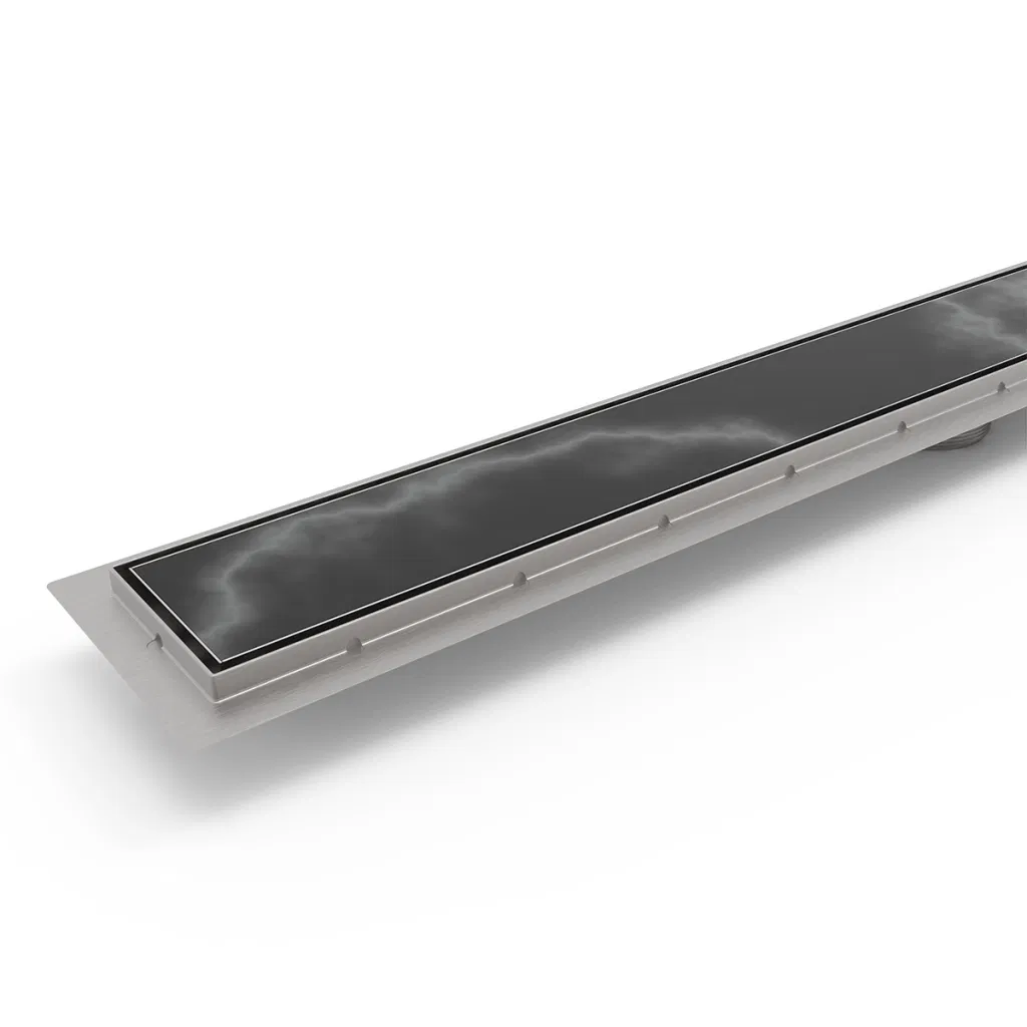 BELLA VISTA ZENON TILE INSERT SHOWER GRATE STAINLESS STEEL (AVAILABLE IN MULTIPLE SIZES)