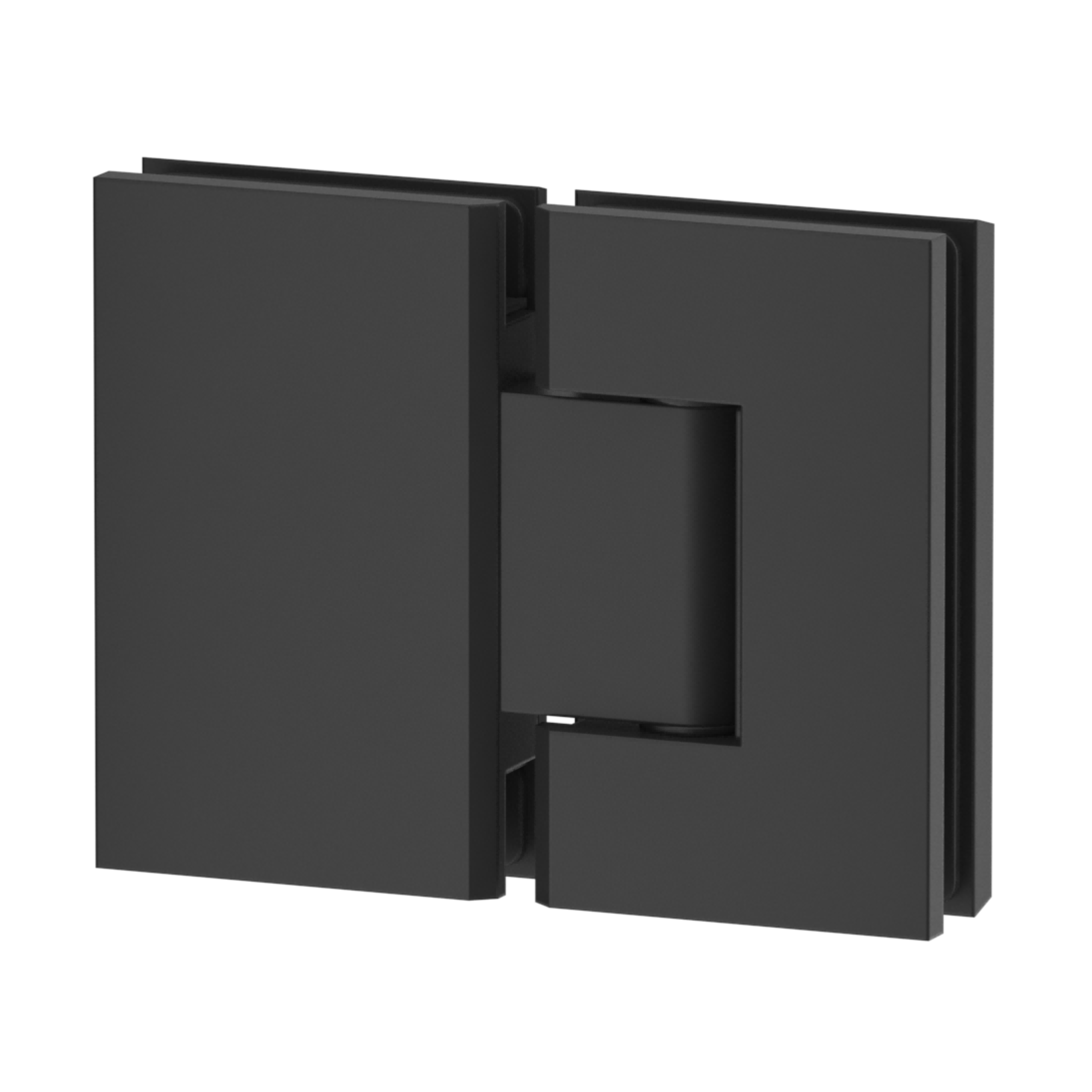 BELLA VISTA GLASS-TO-GLASS SHOWER SCREEN HINGE BLACK
