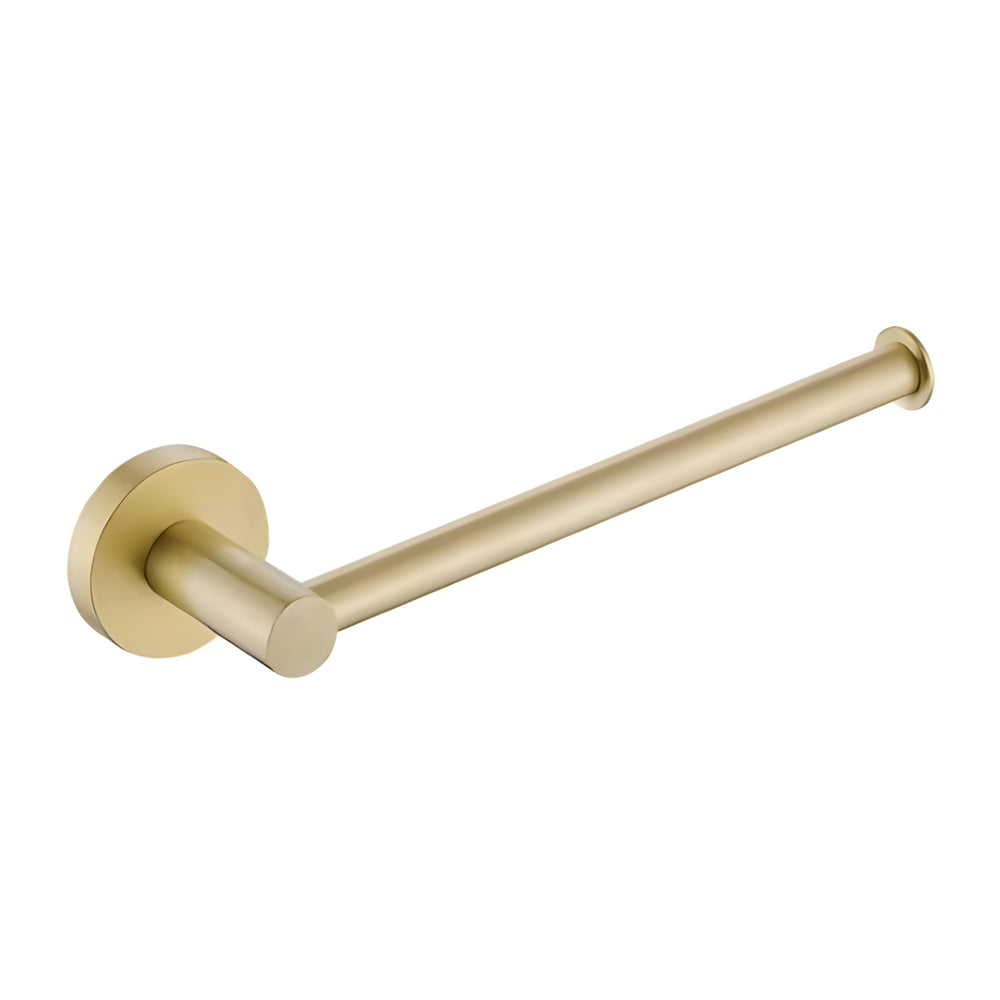 HELLYCAR IDEAL NON-HEATED HAND TOWEL RAIL BRUSHED GOLD 230MM