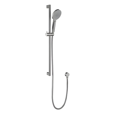 IKON CORA ROUND SLIDING SHOWER SET BRUSHED NICKEL