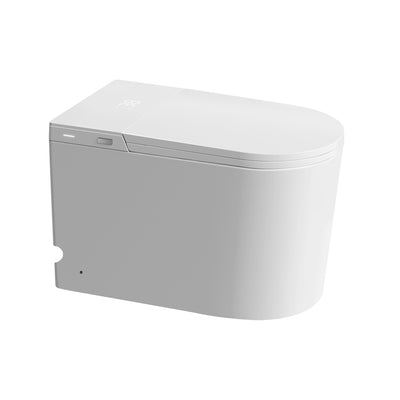 VITO BYRON SMART INTEGRATED TOILET WITH REMOTE CONTROLLED BIDET GLOSS WHITE