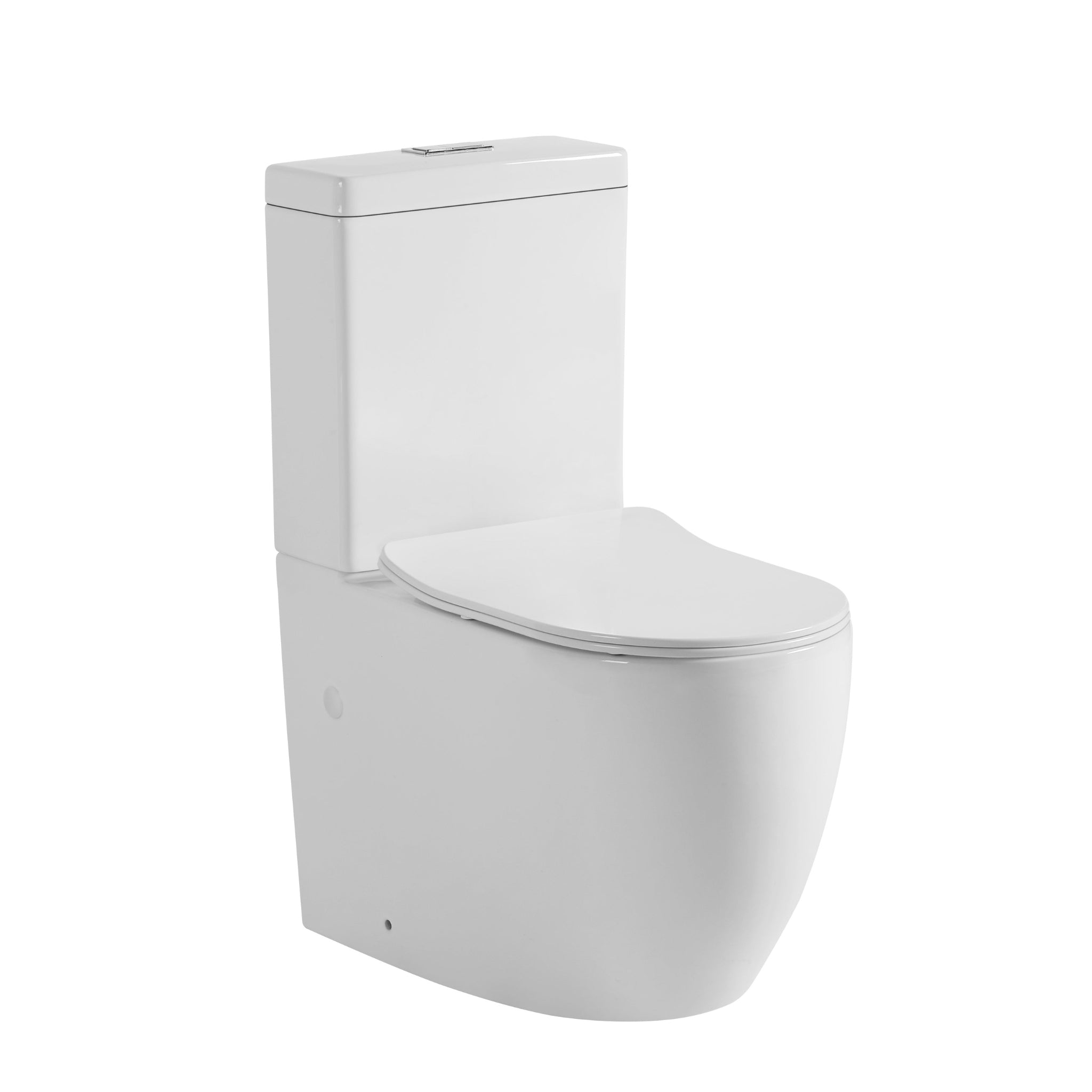 VITO TAHLIA TORNADO BACK TO WALL TOILET SUITE GLOSS WHITE