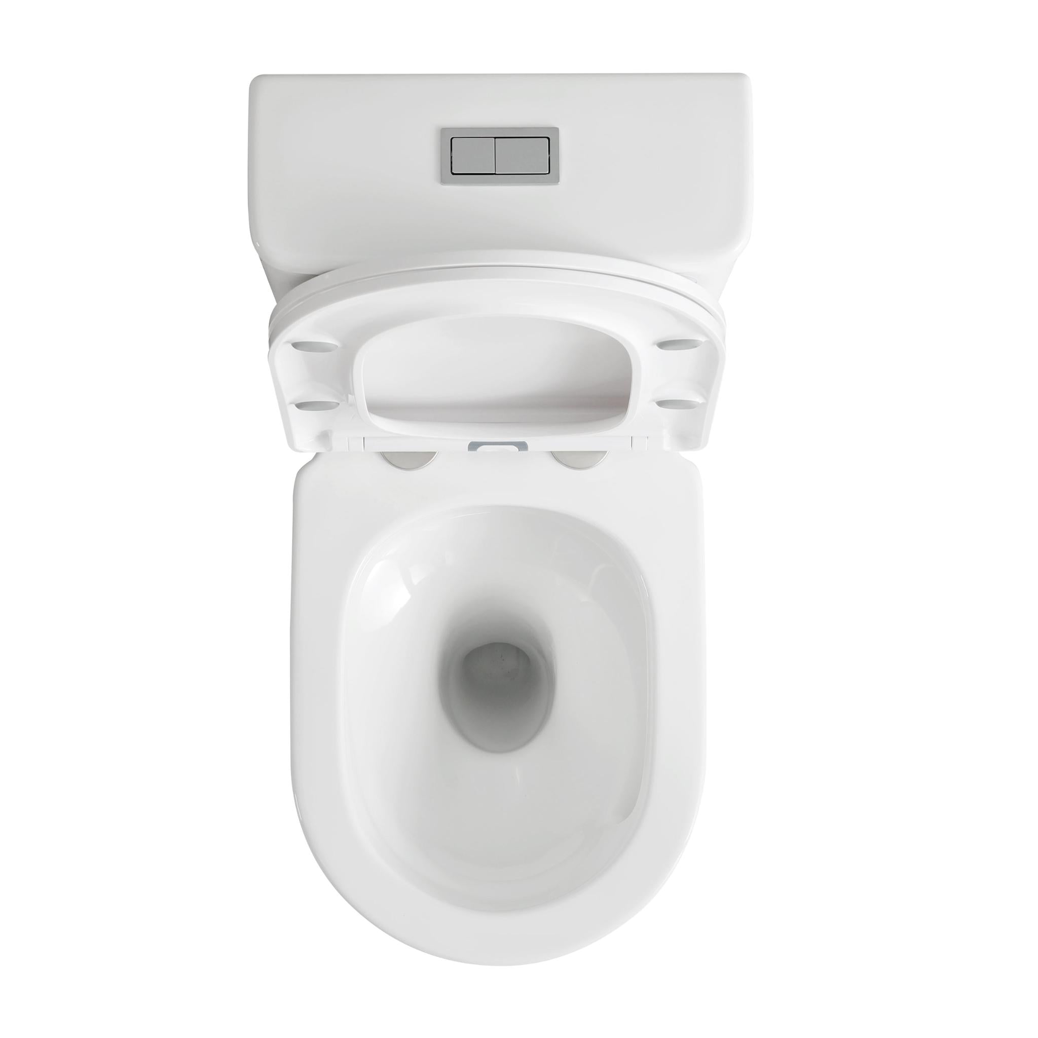 VITO ALORA RIMLESS BACK TO WALL TOILET SUITE GLOSS WHITE