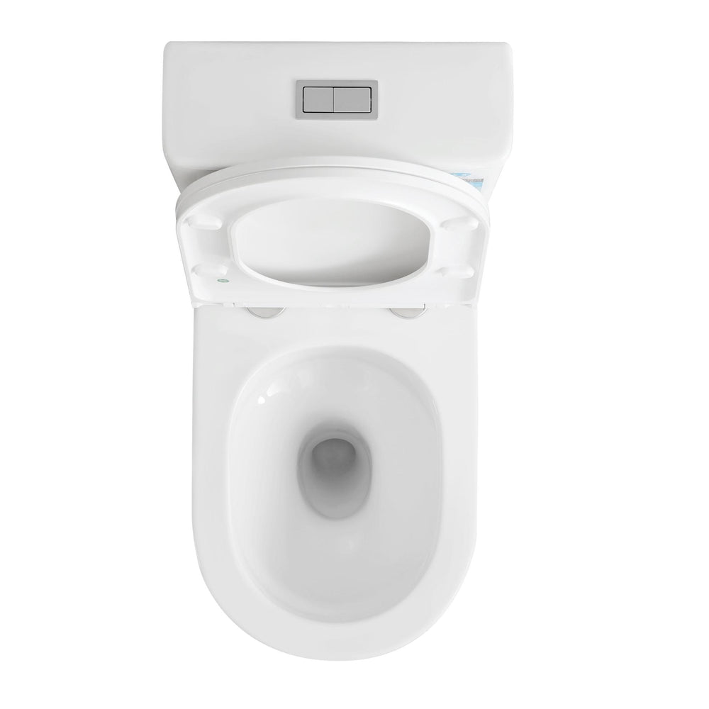 VITO SYLEA RIMLESS BACK TO WALL TOILET SUITE GLOSS WHITE