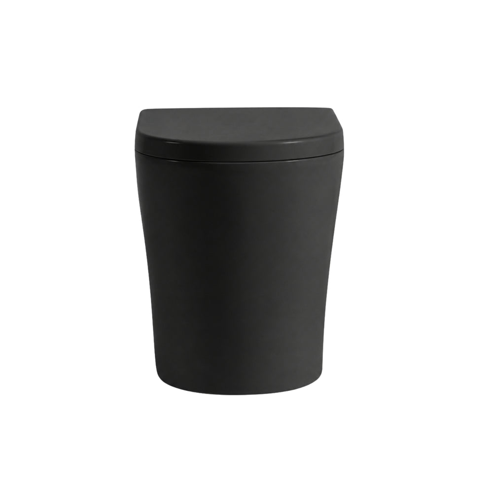 VITO JILL RIMLESS WALL FACED TOILET PAN MATTE BLACK
