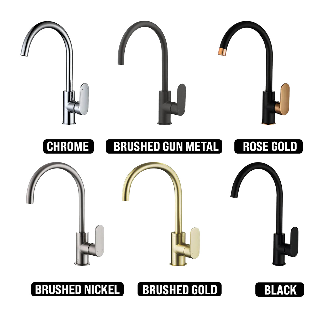 INSPIRE VETTO SINK MIXER BRUSHED GOLD