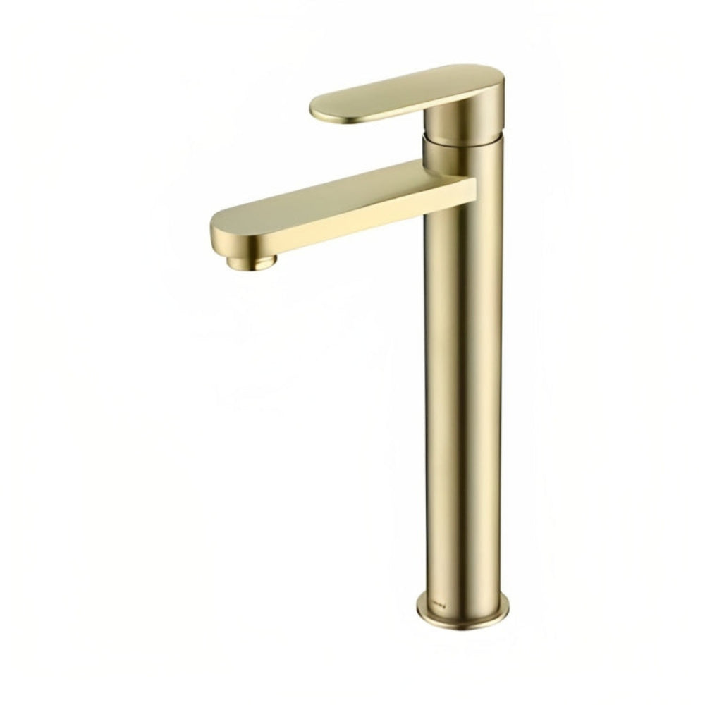 INSPIRE VETTO LEAD-FREE TALL BASIN MIXER BRUSHED GOLD