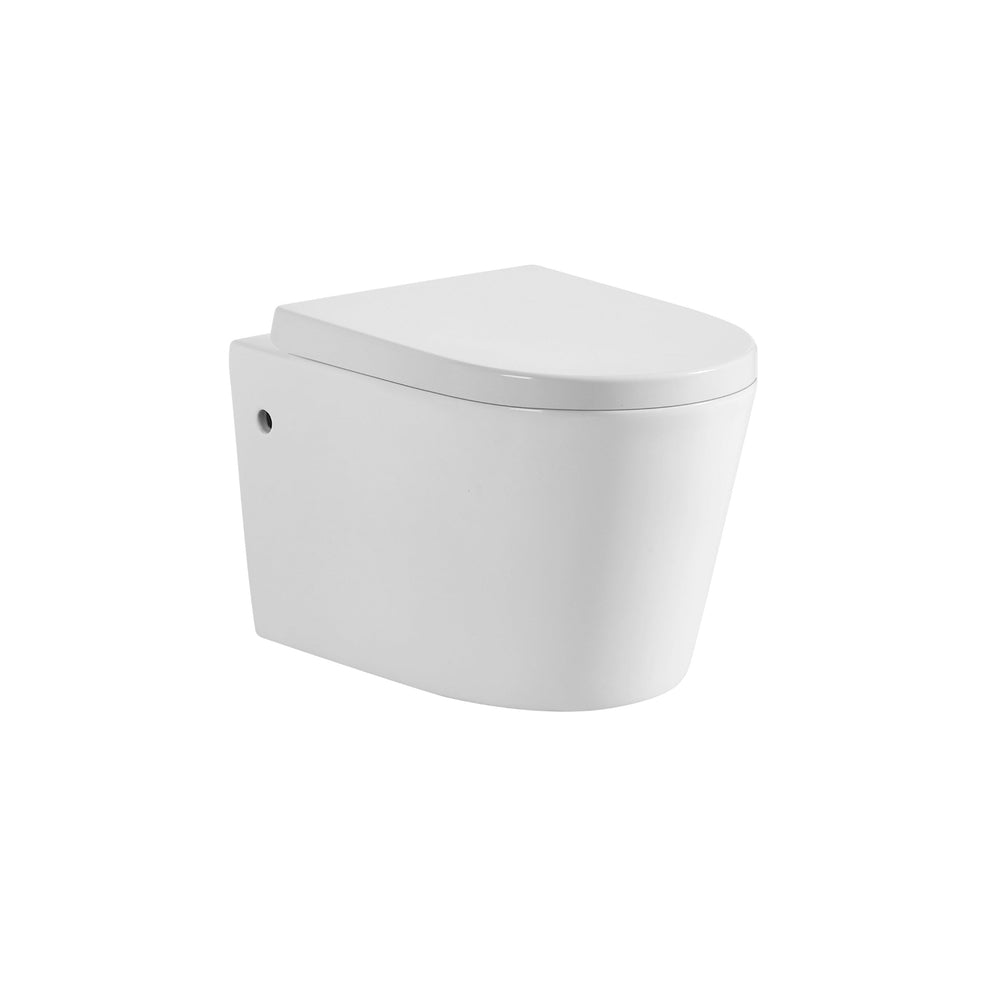 VITO RAINIA RIMLESS WALL HUNG TOILET PAN MATTE WHITE