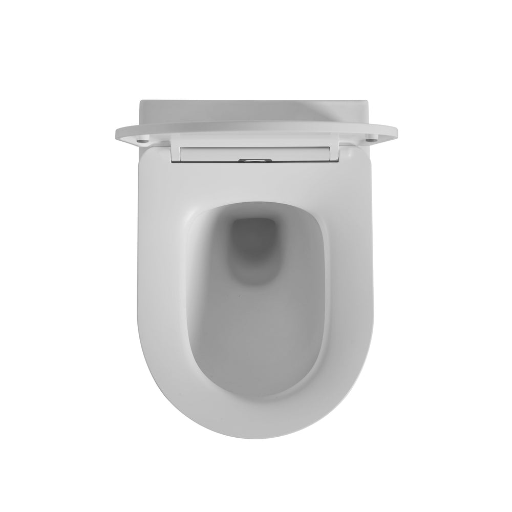 VITO RAINIA RIMLESS WALL HUNG TOILET PAN MATTE WHITE