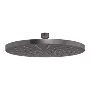 PHOENIX VIVID SHOWER ROSE 230MM ROUND BRUSHED CARBON