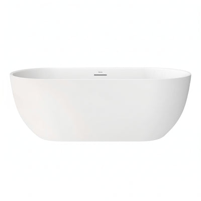 DECINA VALENTINA FREESTANDING BATH GLOSS WHITE (AVAILABLE IN 1500MM AND 1700MM)