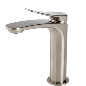 OLIVERI VERONA BASIN MIXER 194MM BRUSHED NICKEL
