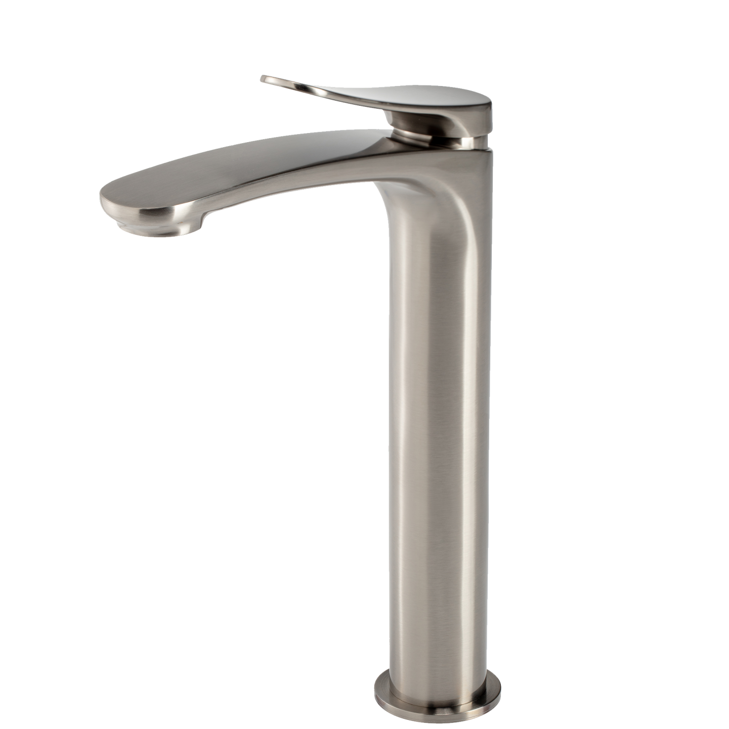 OLIVERI VERONA LEAD FREE TOWER BASIN MIXER 294MM BRUSHED NICKEL