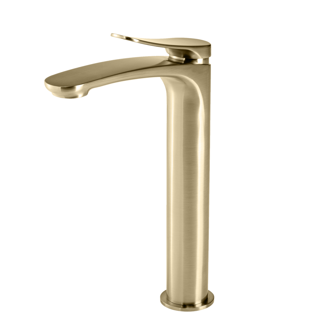 OLIVERI VERONA TOWER BASIN MIXER 294MM CLASSIC GOLD