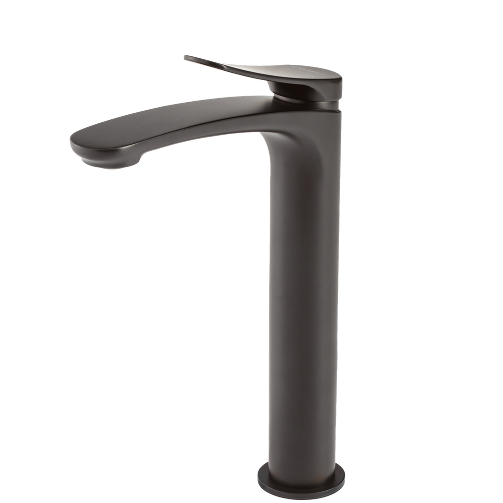OLIVERI VERONA TOWER BASIN MIXER 294MM GUN METAL