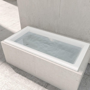 LUKKA VIVA ISLAND BATHTUB GLOSS WHITE 1675MM