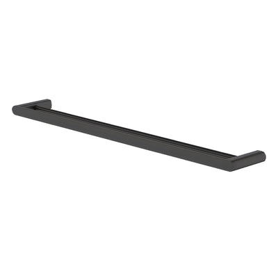 GARETH ASHTON VELA NON-HEATED DOUBLE TOWEL RAIL BLACK 760MM