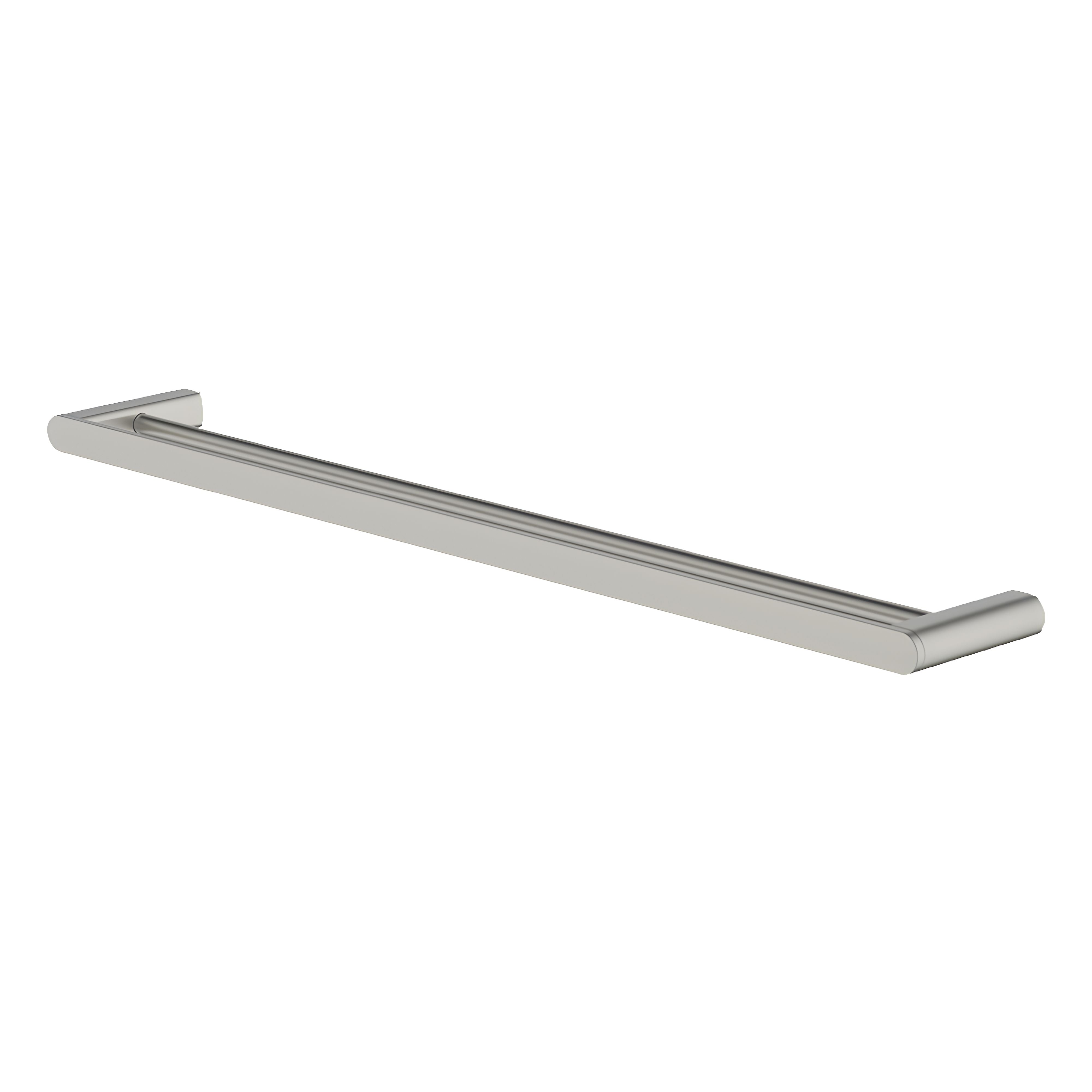 GARETH ASHTON VELA NON-HEATED DOUBLE TOWEL RAIL BRUSHED NICKEL 760MM