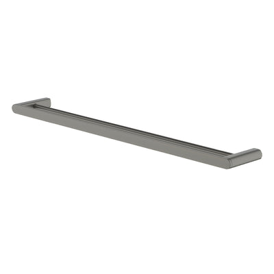 GARETH ASHTON VELA NON-HEATED DOUBLE TOWEL RAIL GUN METAL 760MM