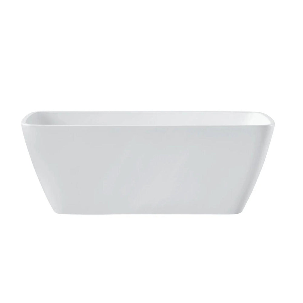 MERCIO VENICE FREESTANDING BATHTUB GLOSS WHITE 1500MM