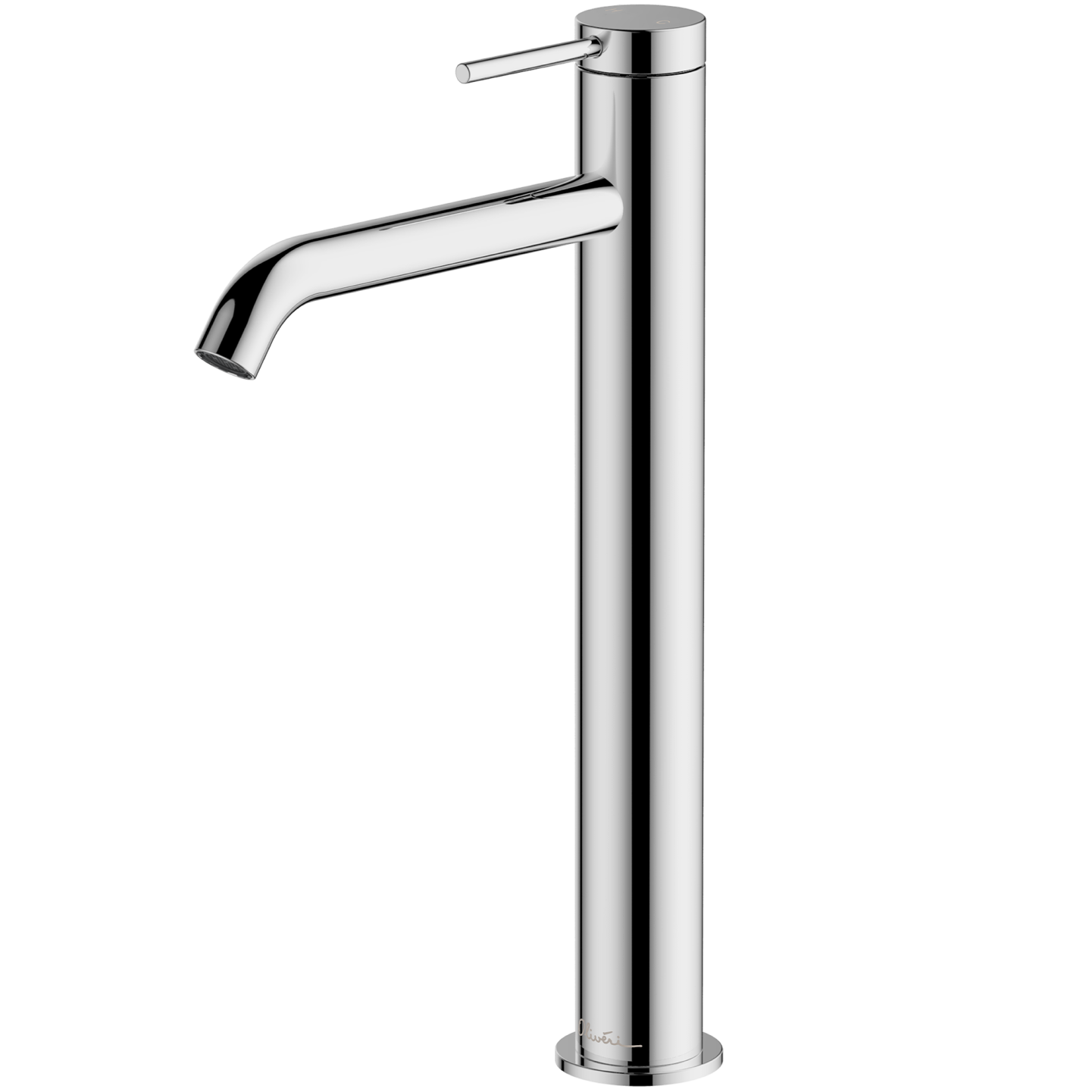 OLIVERI VENICE LEAD FREE CURVED TOWER BASIN MIXER 318MM CHROME