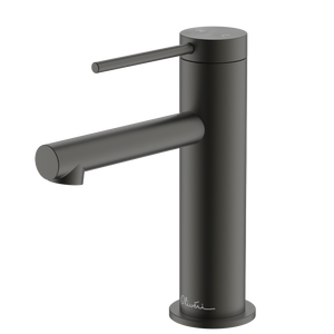 OLIVERI VENICE STRAIGHT BASIN MIXER 167MM GUN METAL