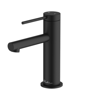 OLIVERI VENICE STRAIGHT BASIN MIXER 167MM MATTE BLACK