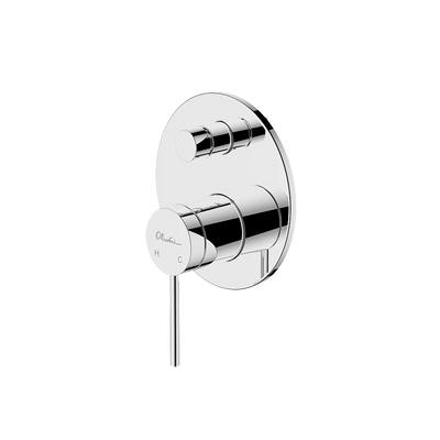 OLIVERI VENICE WALL MIXER WITH DIVERTER 183MM CHROME