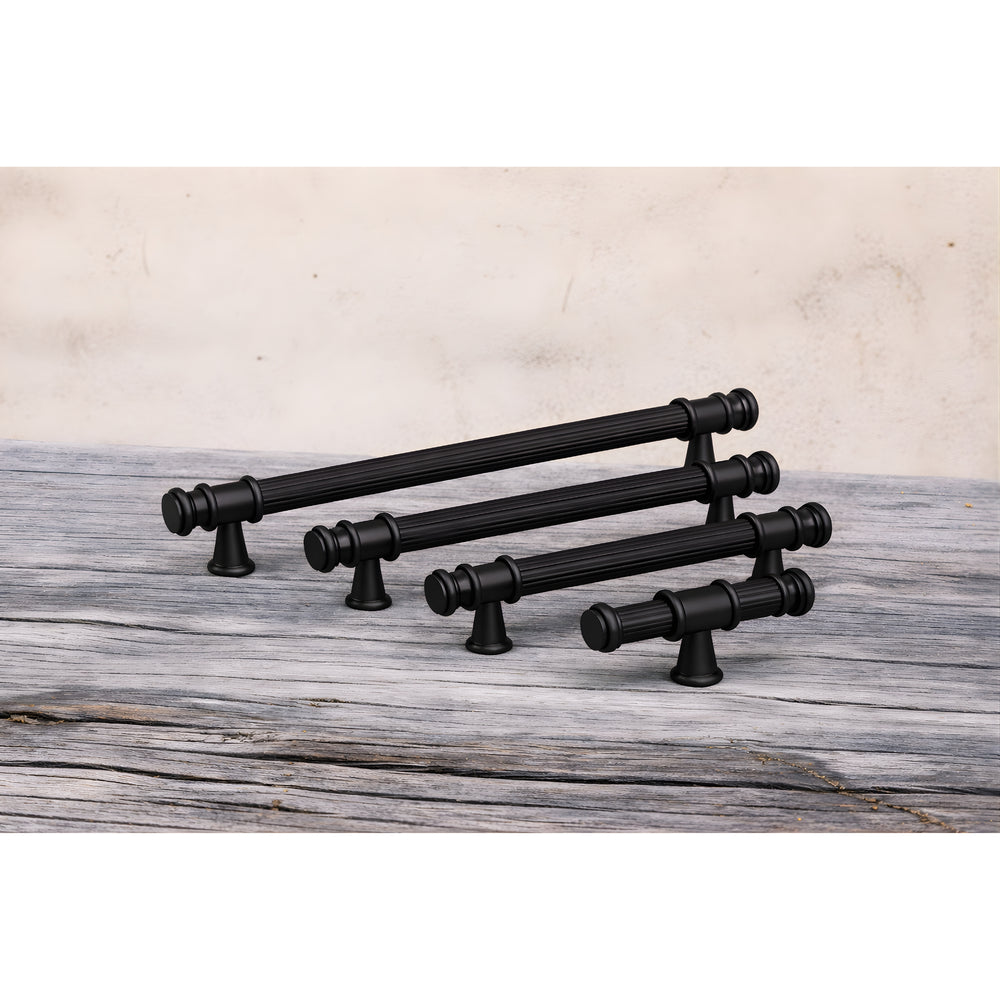 TURNER HASTINGS VERONA CABINET HANDLE MATTE BLACK (MULTIPLE SIZES AVAILABLE)