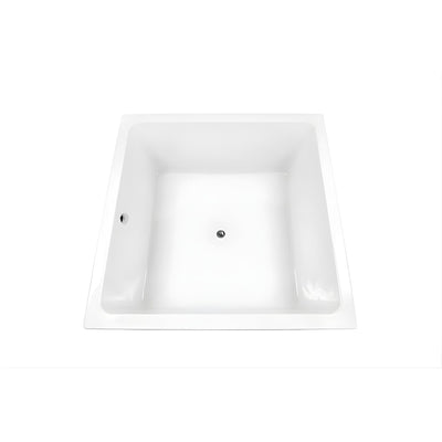 DECINA VENICE ISLAND BATH GLOSS WHITE 1400MM