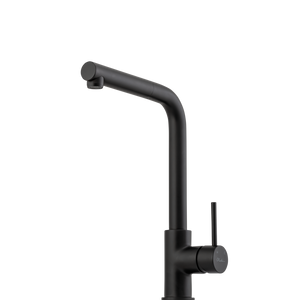 OLIVERI VENICE PULL OUT RIGHT ANGLE KITCHEN MIXER 325MM MATTE BLACK