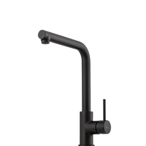 OLIVERI VENICE RIGHT ANGLE KITCHEN MIXER 325MM MATTE BLACK