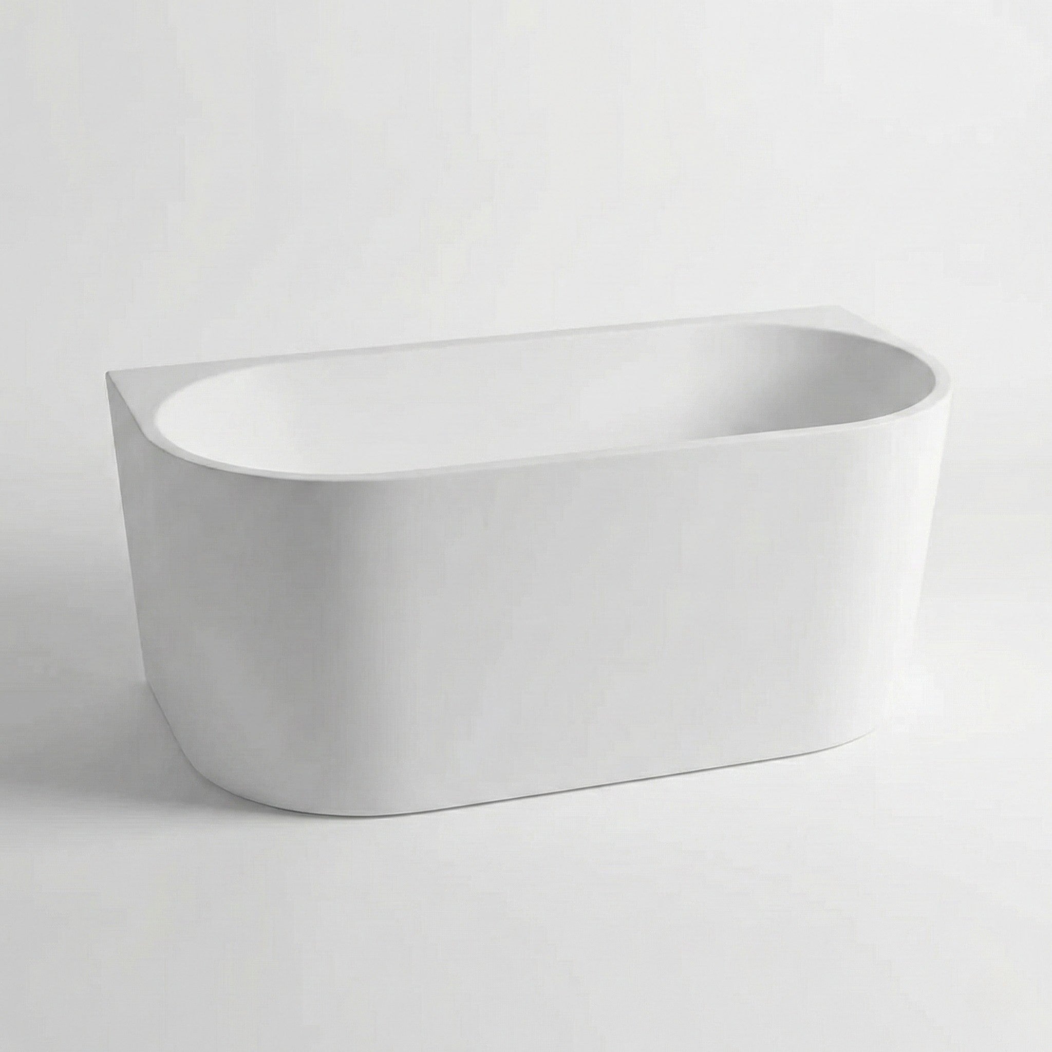 INFINITY VENUS BACK-TO-WALL BATHTUB MATTE WHITE (AVAILABLE IN 1400MM, 1500MM, AND 1700MM)