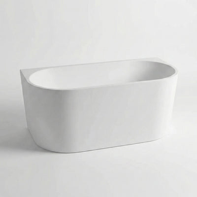 INFINITY VENUS BACK-TO-WALL BATHTUB MATTE WHITE (AVAILABLE IN 1400MM, 1500MM, AND 1700MM)