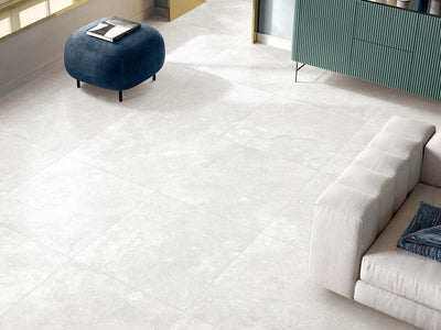 ELITE IMPORTERS VENT BIANCO MATTE 600X600MM SQUARE TILE (PER BOX)
