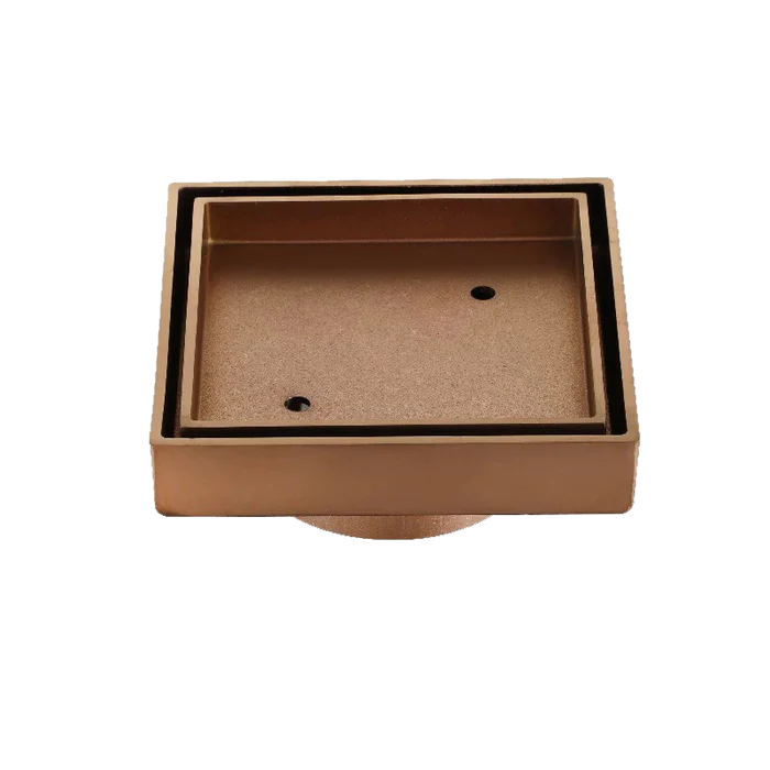 VEROTTI CITY LIFE TILE INSERT BRUSHED BRONZE 100MM