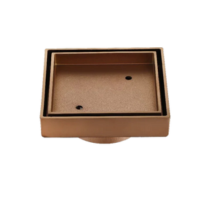 VEROTTI CITY LIFE TILE INSERT BRUSHED BRONZE 100MM