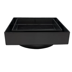 VEROTTI CITY LIFE TILE INSERT MATTE BLACK 100MM