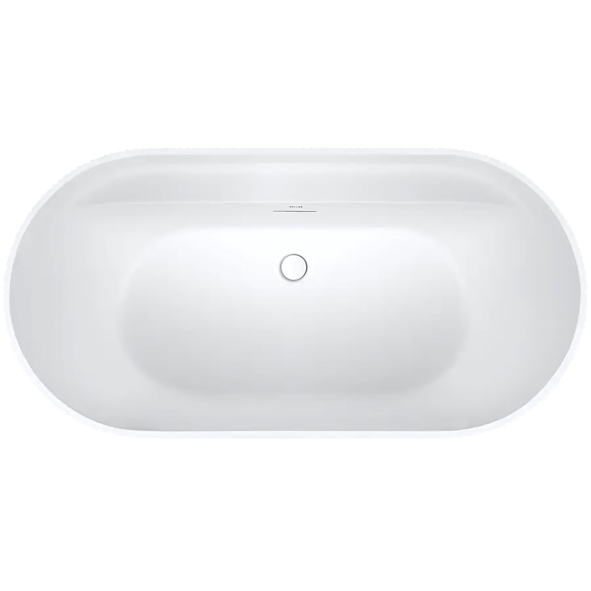DECINA VIVA FLUTED FREESTANDING BATHTUB MATTE WHITE (AVAILABLE IN 1500MM AND 1700MM)