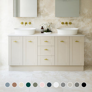 TIMBERLINE VICTORIA CUSTOM FLOOR STANDING VANITY (ALL SIZING)